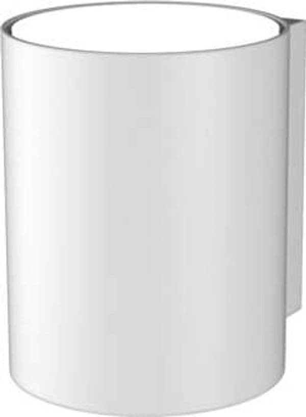 Applique-Moderna-Cilindrica-Shape-Metallo-Bianco-2-Luci-Gx53-10Cm-Biemissione