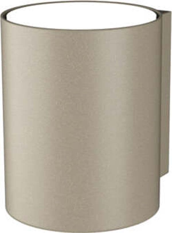 Applique-Moderna-Cilindrica-Shape-Metallo-Sabbia-2-Luci-Gx53-10Cm-Biemissione