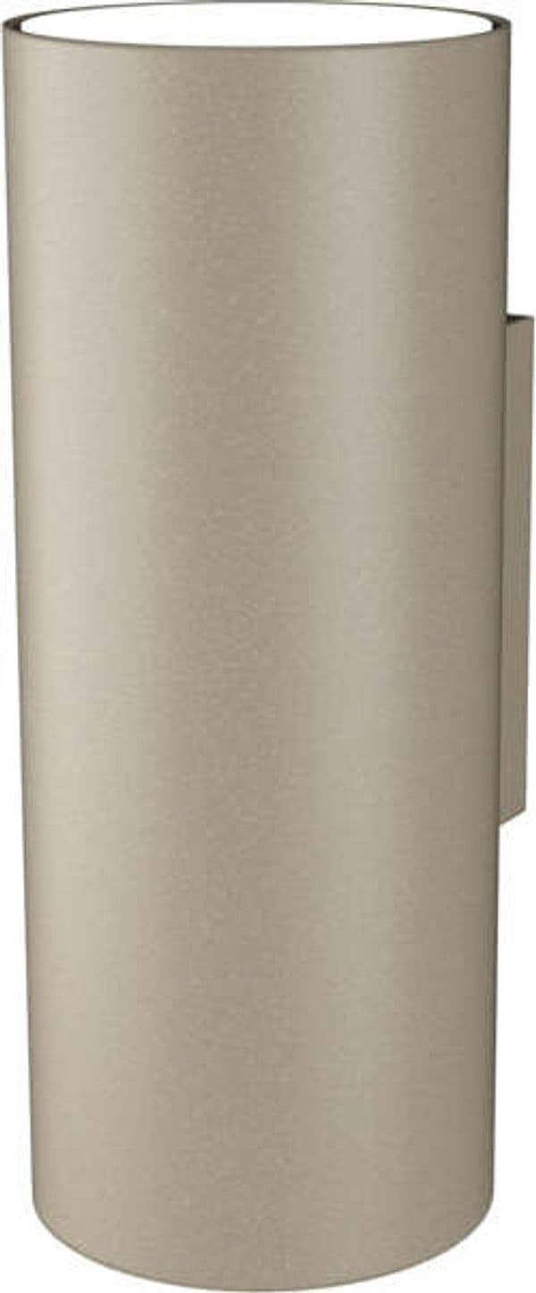 Applique-Moderna-Cilindrica-Shape-Metallo-Sabbia-2-Luci-Gx53-20Cm-Biemissione