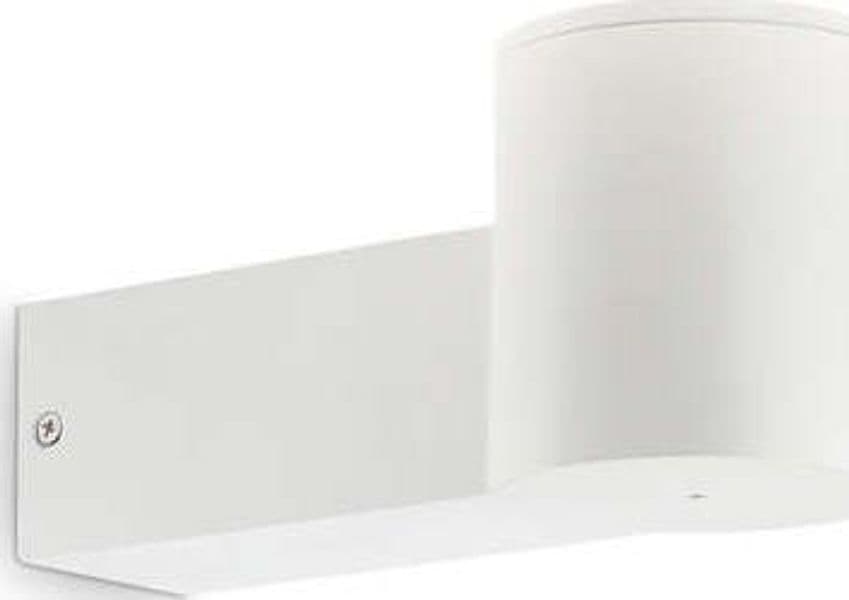 Applique-Moderna-Clio-Alluminio-Bianco-1-Luce-E27