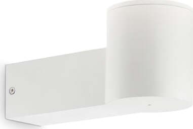 Applique-Moderna-Clio-Alluminio-Bianco-1-Luce-E27