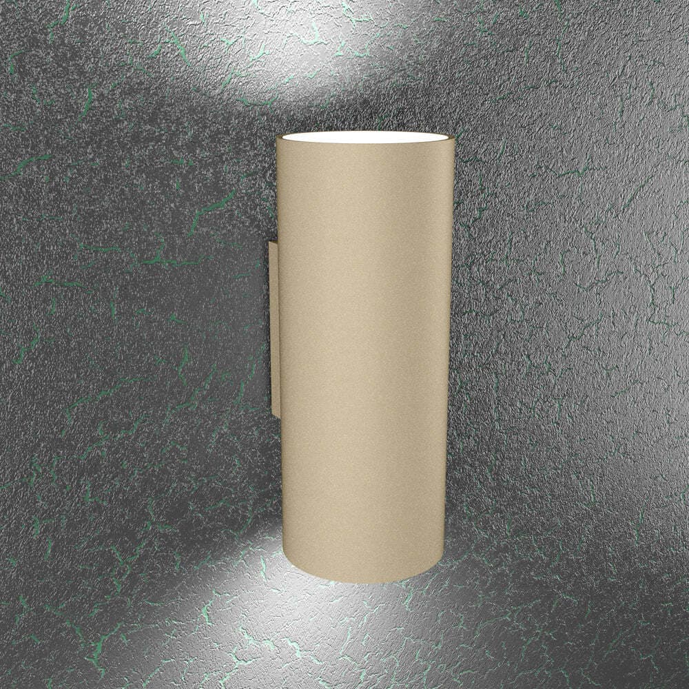 Applique-Moderna-Cloud-Metallo-Sabbia-2-Luci-Gx53-10Cm