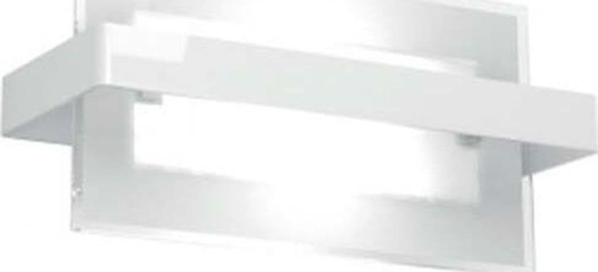 Applique-Moderna-Cross-Metallo-E-Vetro-Bianco-2-Luci-E27-29Cm