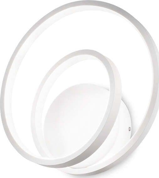 Applique-Moderna-Dali-Oz-Metallo-Bianco-Led-28W-3000K-Luce-Calda