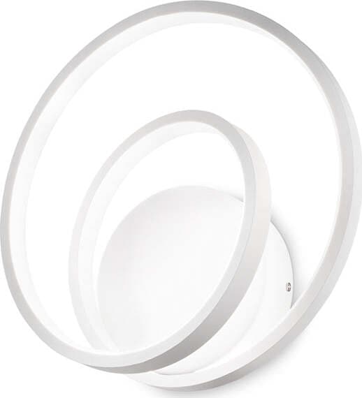 Applique-Moderna-Dali-Oz-Metallo-Bianco-Led-28W-3000K-Luce-Calda