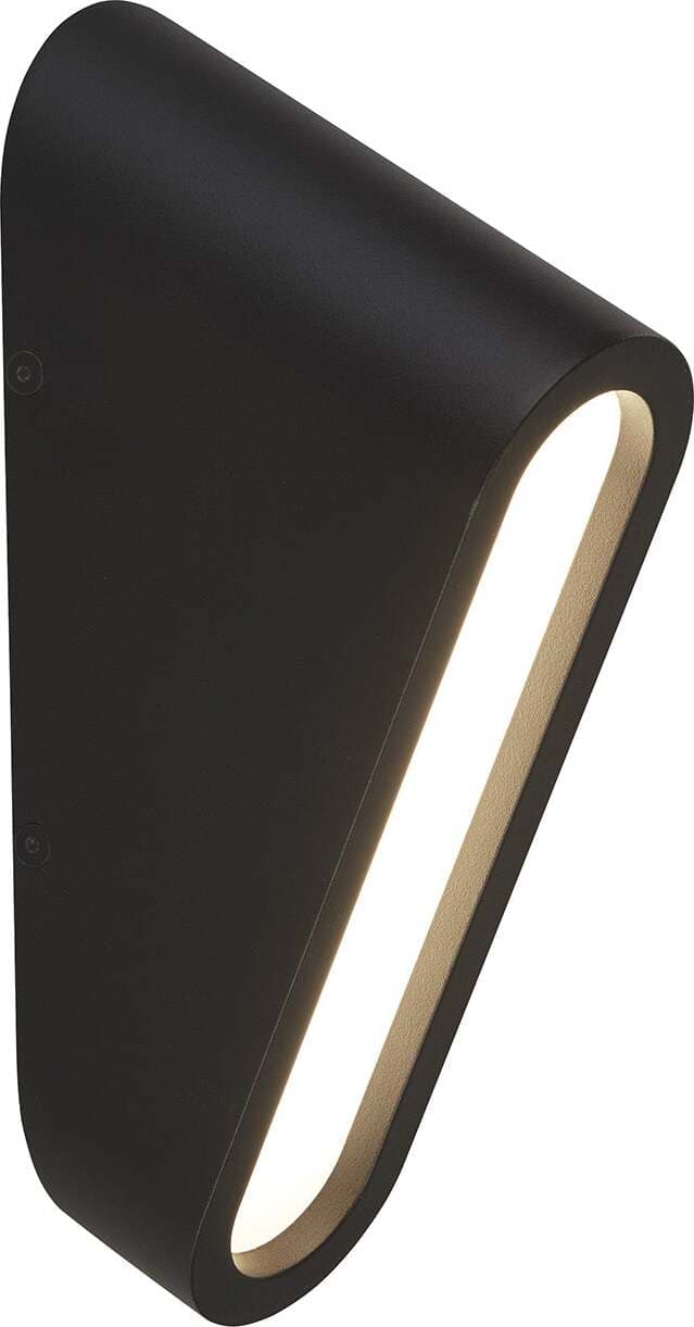 Applique-Moderna-Dover-Alluminio-Nero-Policarbonato-Bianco-Led-10W-3000K