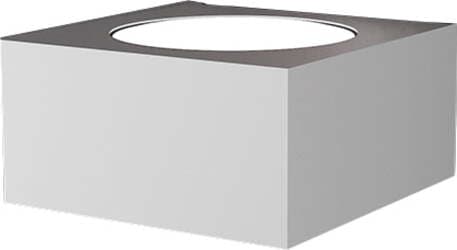 Applique-Moderna-Eccentric-Metallo-Bianco-1-Luce-Gx53-Monoemissione