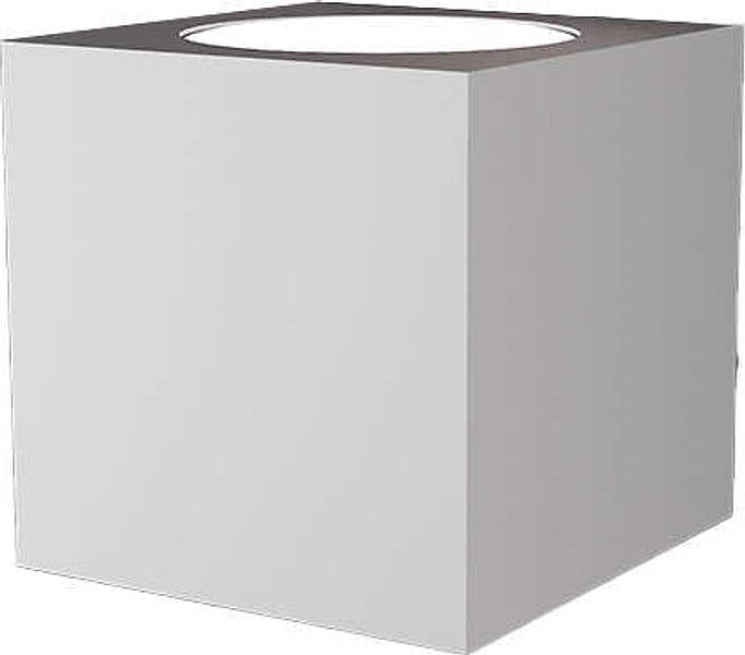 Applique-Moderna-Eccentric-Metallo-Bianco-2-Luci-Gx53-Biemissione
