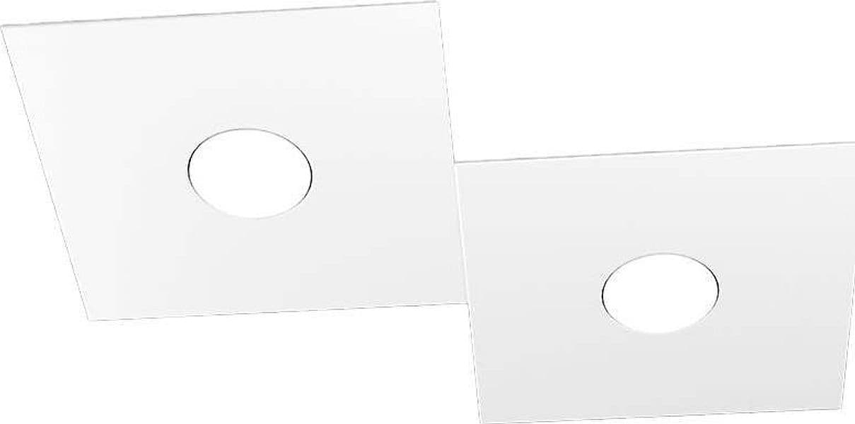 Applique-Moderna-Eccentric-Metallo-Bianco-2-Luci-Gx53