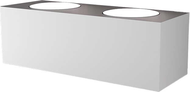 Applique-Moderna-Eccentric-Metallo-Bianco-4-Luci-Gx53-Biemissione
