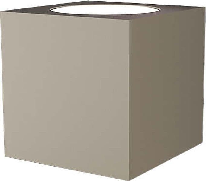 Applique-Moderna-Eccentric-Metallo-Sabbia-2-Luci-Gx53-Biemissione