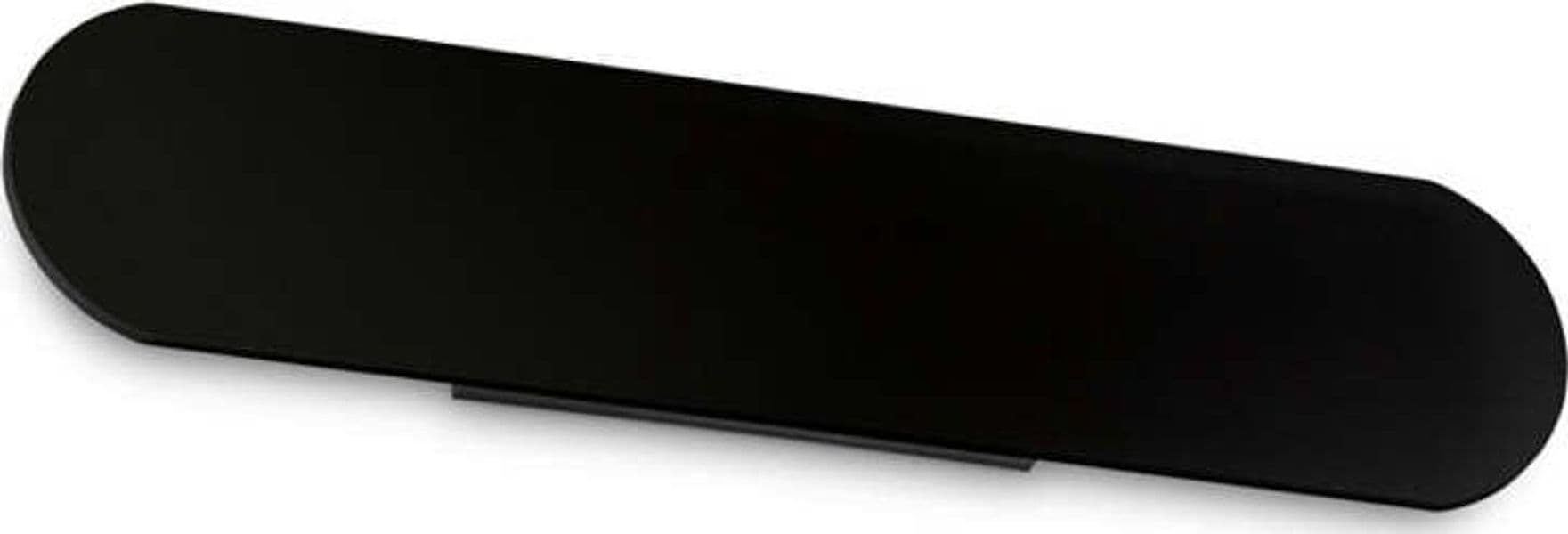 Applique-Moderna-Echo-Metallo-Nero-Led-20W-3000K-Luce-Calda