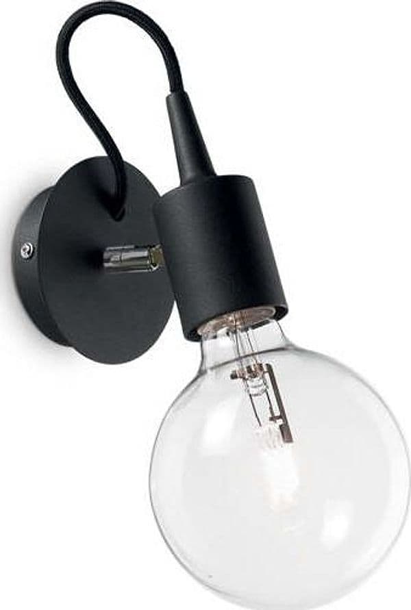 Applique-Moderna-Edison-Metallo-Nero-1-Luce-E27