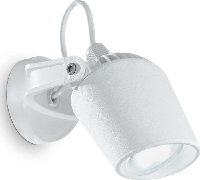 Applique-Moderna-Elio-Materie-Plastiche-Bianco-1-Luce-Gu10