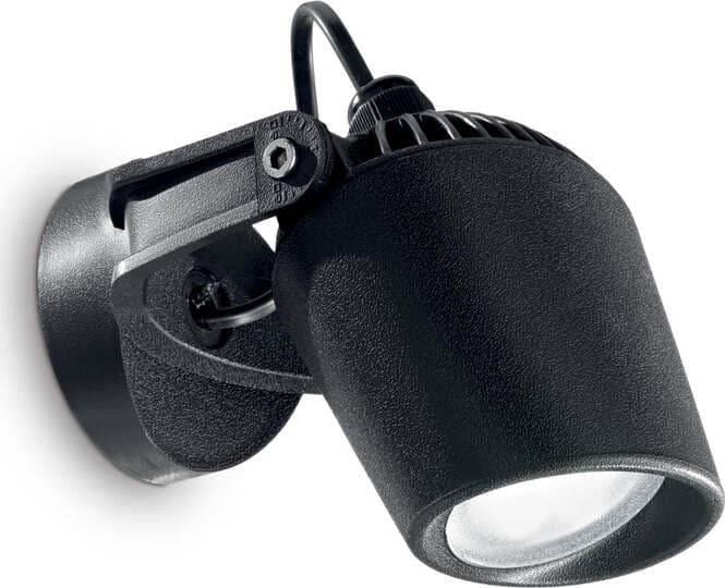 Applique-Moderna-Elio-Materie-Plastiche-Nero-1-Luce-Gu10