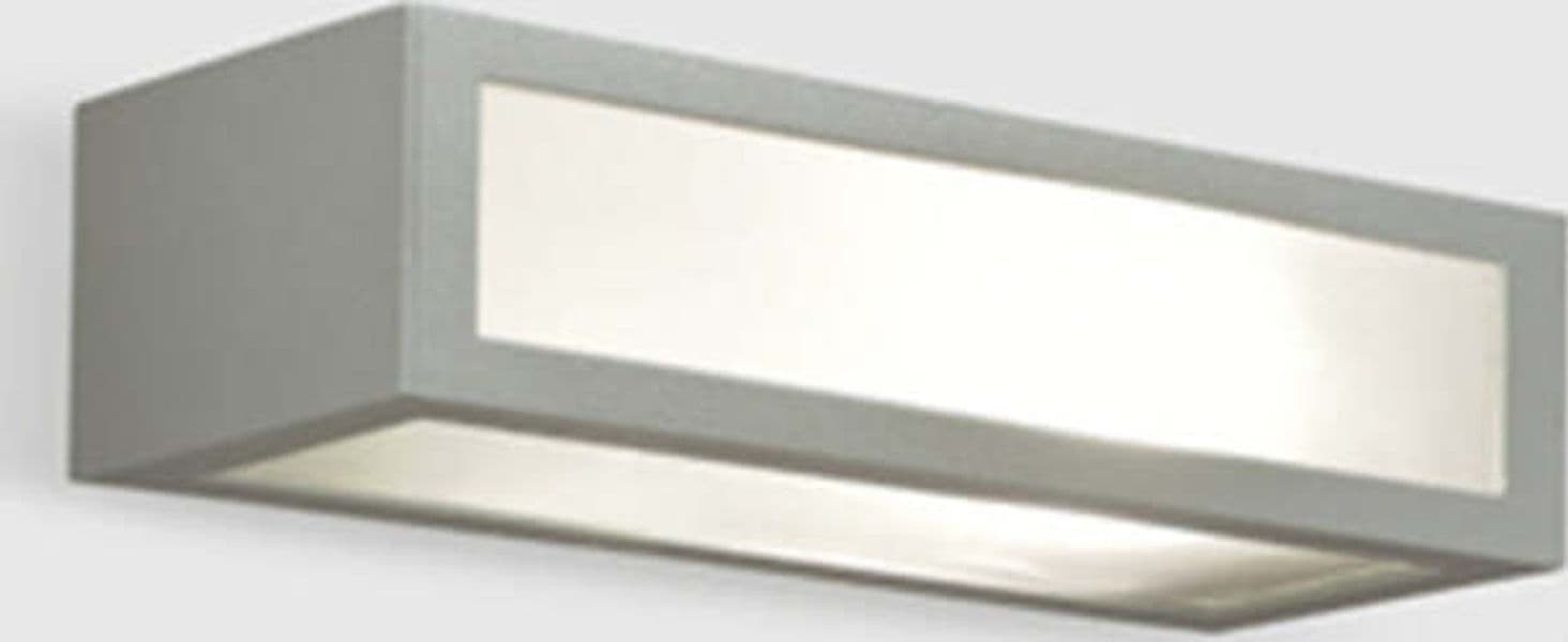 Applique-Moderna-Esterno-Aster-B-Alluminio-Grigio-Perla-1-Luce-E27