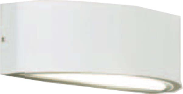 Applique-Moderna-Esterno-Lente-Alluminio-Bianco-1-Luce-E27