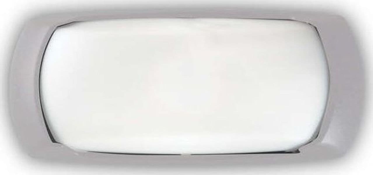 Applique-Moderna-Felix-2-Materie-Plastiche-Grigio-1-Luce-E27
