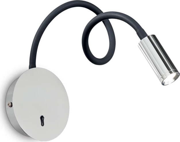 Applique-Moderna-Focus-2-Metallo-Cromo-Led-3,5W-3000K-Luce-Calda