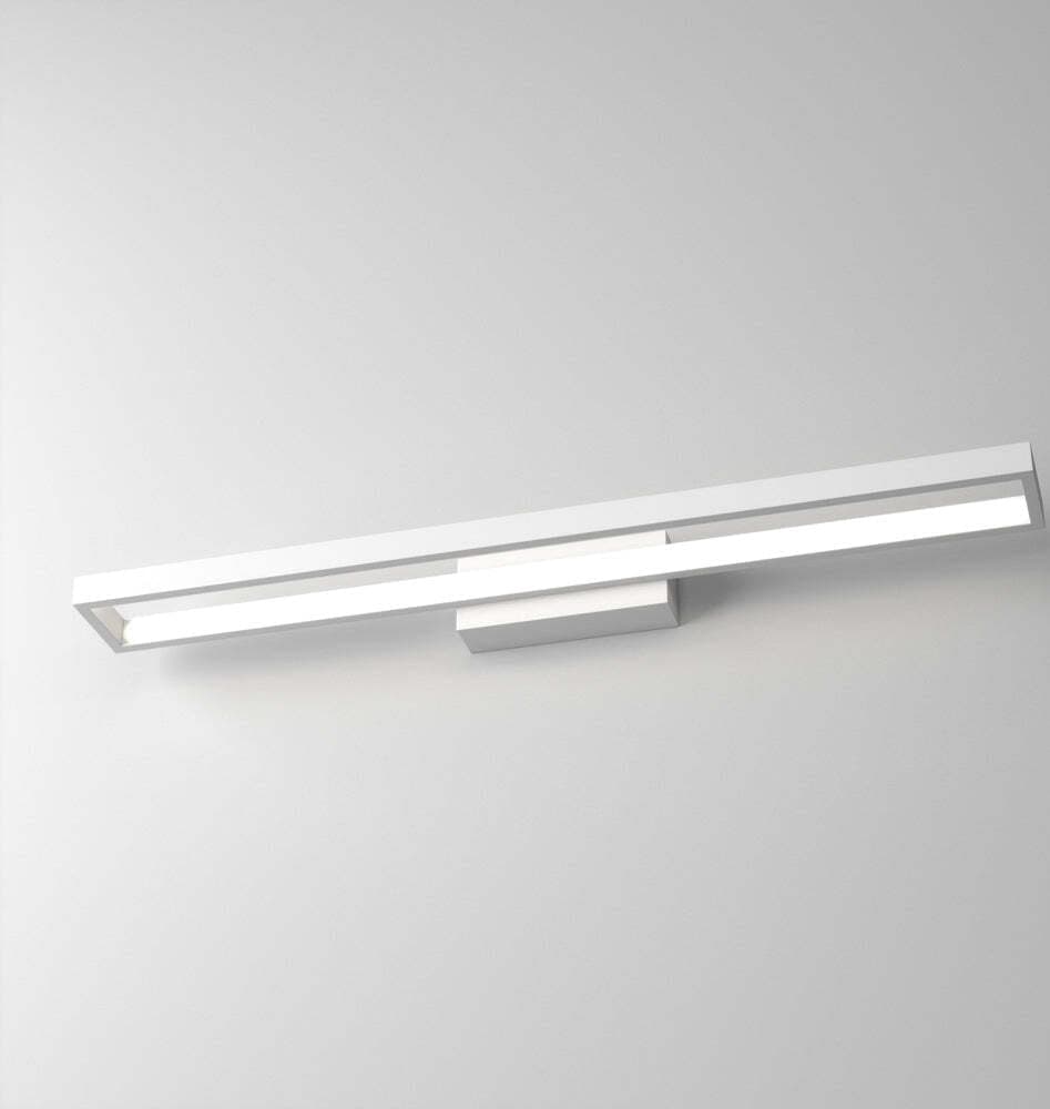 Applique-Moderna-Four-Squares-Alluminio-Bianco-Led-40W