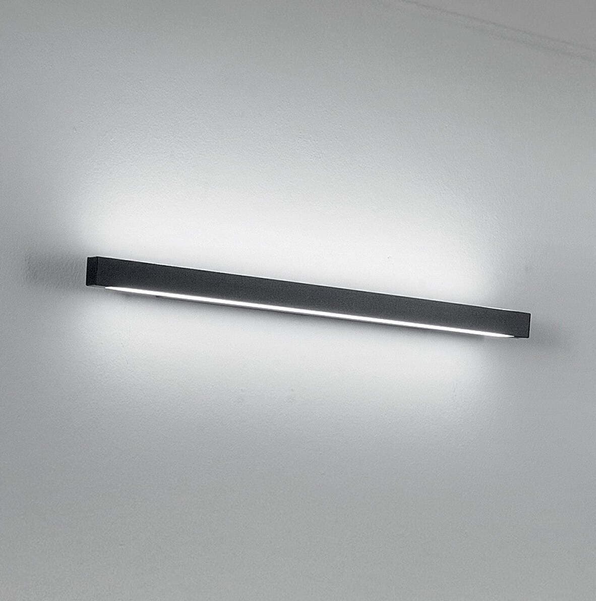 Applique-moderna-Fratelli-Braga-ELLE-2089-A70-LED-metallo-lampada-parete-biemissione
