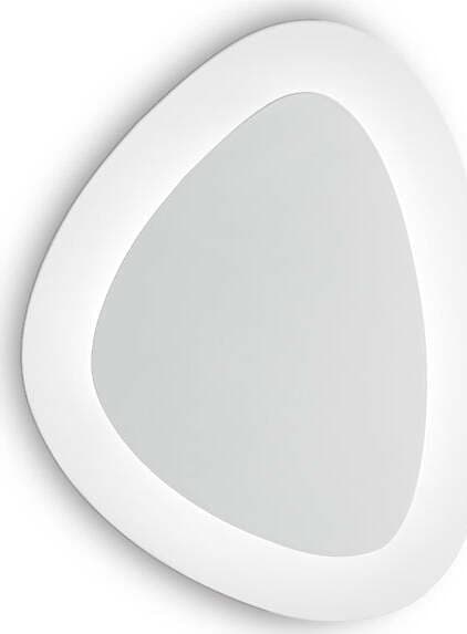 Applique-Moderna-Gingle-Metallo-Bianco-Led-19W-3000K-Luce-Calda