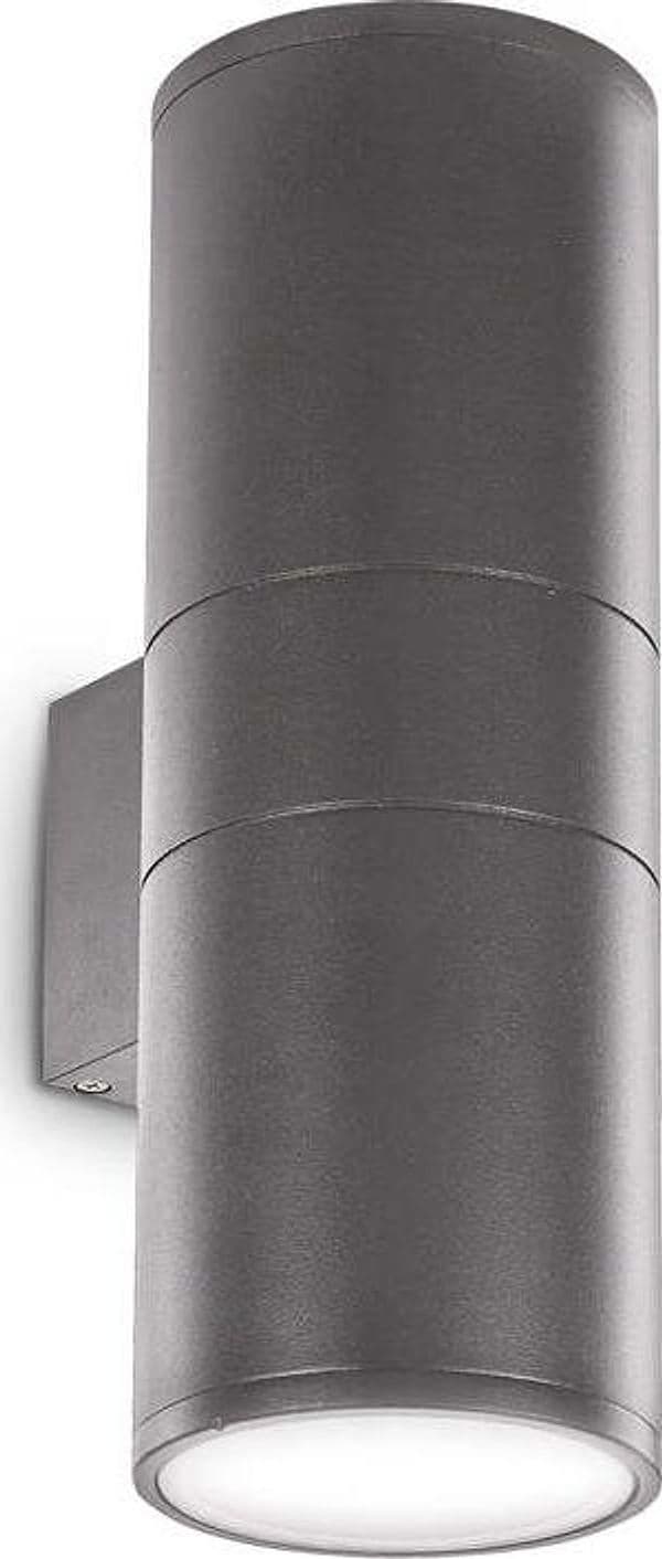 Applique-Moderna-Gun-Alluminio-Antracite-2-Luci-E27