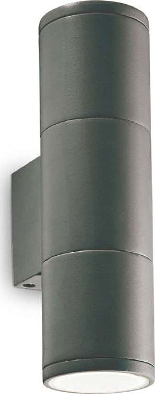 Applique-Moderna-Gun-Alluminio-Antracite-2-Luci-Gu10