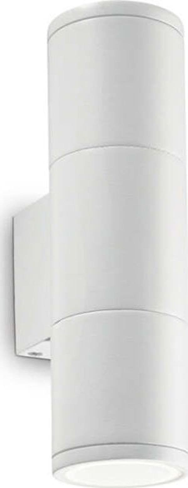 Applique-Moderna-Gun-Alluminio-Bianco-2-Luci-Gu10
