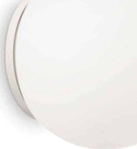 Applique-moderna-Ideal-Lux-MAPA-BIANCO-AP1-059822-E27-LED-vetro-lampada-parete-soffitto