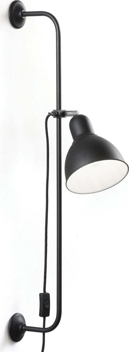 Applique-moderna-Ideal-Lux-SHOWER-AP1-179643-E27-LED-metallo-lampada-parete-orientabile