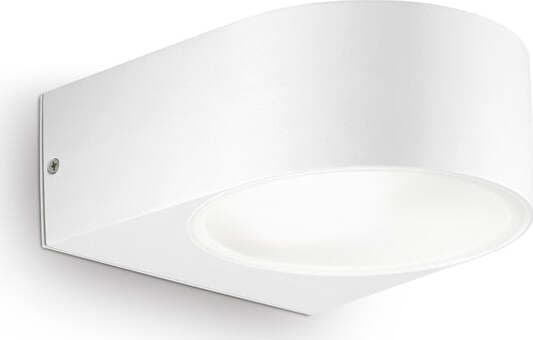 Applique-Moderna-Iko-Metallo-Bianco-1-Luce-E27