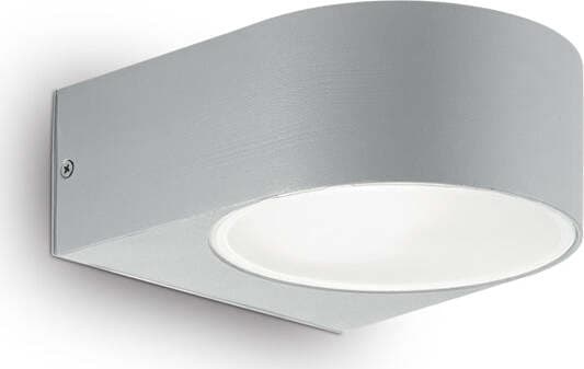 Applique-Moderna-Iko-Metallo-Grigio-1-Luce-E27