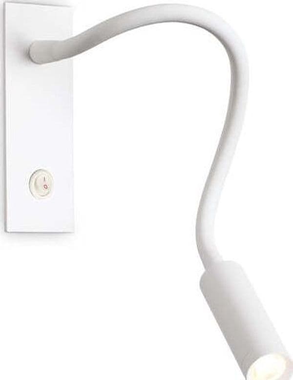 Applique-Moderna-Io-Metallo-Bianco-Led-3W-3000K-Luce-Calda