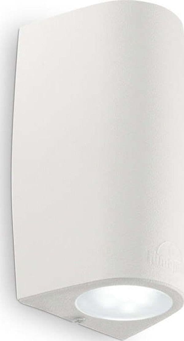 Applique-Moderna-Keope-Materie-Plastiche-Bianco-2-Luci-Gu10