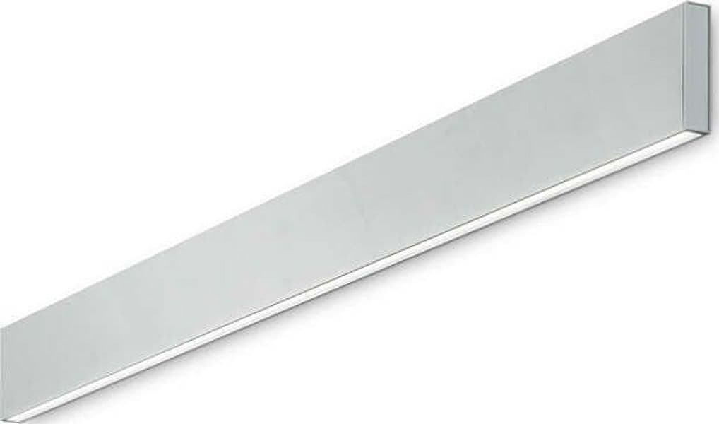 Applique-Moderna-Linus-Alluminio-Bianco-Led-32W-3000K-Luce-Calda