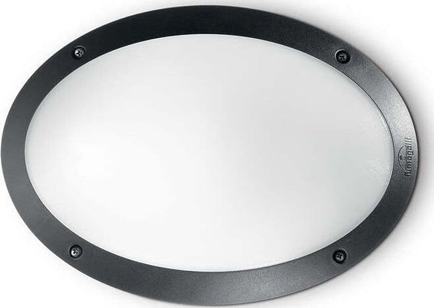 Applique-Moderna-Medea-1-Materie-Plastiche-Nero-1-Luce-E27