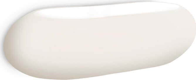 Applique-Moderna-Moris-Vetro-Bianco-2-Luci-G9-3W-3000K-Luce-Calda