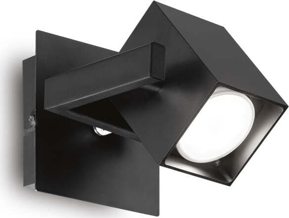 Applique-Moderna-Mouse-Metallo-Nero-1-Luce-Gu10