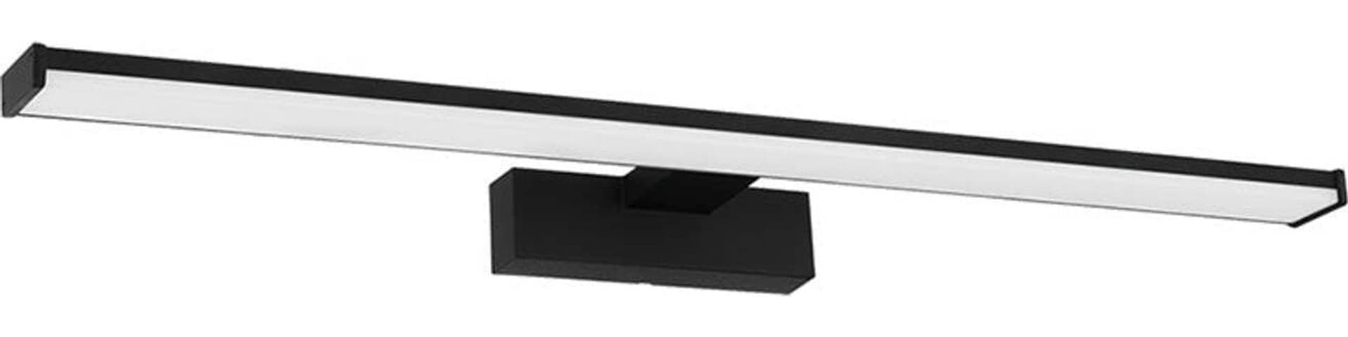 Applique-Moderna-Pandella-1-Grande-Led-Alluminio-Nero