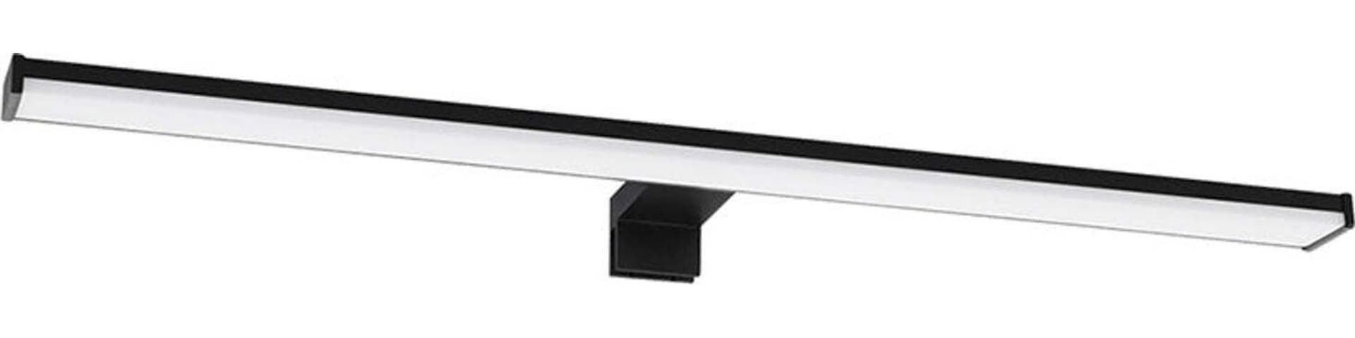 Applique Moderna Pandella 2 Led Alluminio Nero