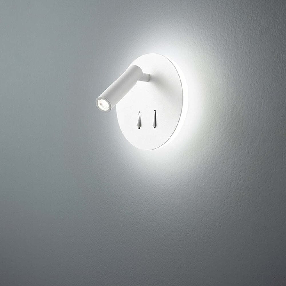 Applique-Moderna-Plug-Bianco-Led-Rosone-Tondo