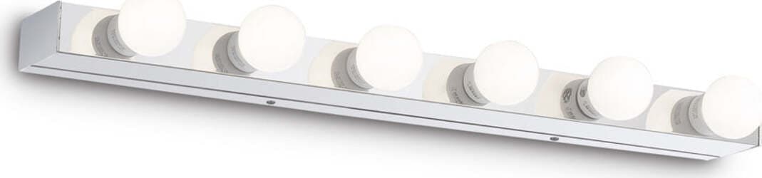 Applique-Moderna-Prive'-Metallo-Cromo-6-Luci-E14