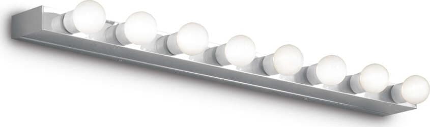 Applique-Moderna-Prive'-Metallo-Cromo-8-Luci-E14