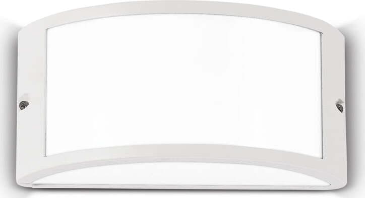 Applique-Moderna-Rex-1-Alluminio-Materie-Plastiche-Bianco-1-Luce-E27