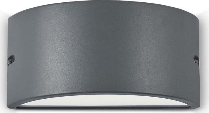 Applique-Moderna-Rex-2-Alluminio-Materie-Plastiche-Antracite-1-Luce-E27