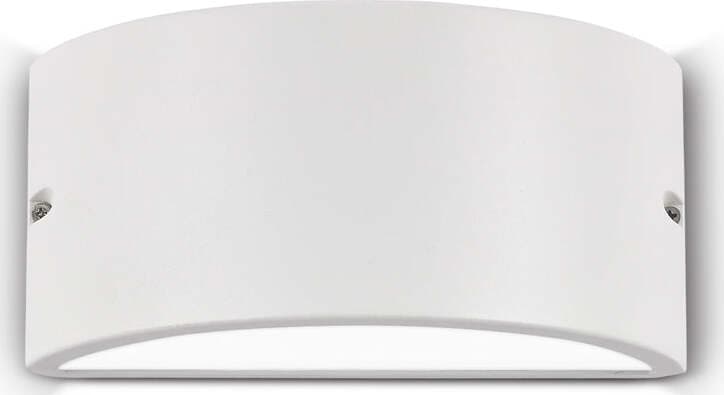 Applique-Moderna-Rex-2-Alluminio-Materie-Plastiche-Bianco-1-Luce-E27