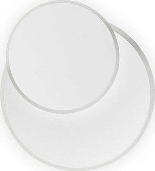 Applique-Moderna-Round-Pouche-Metallo-Bianco-Led-14W-3000K-Luce-Calda