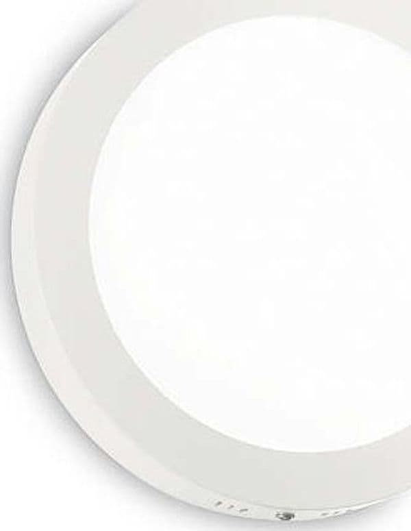 Applique-Moderna-Round-Universal-Alluminio-Plastiche-Bianco-Led-19W-3000K-D22