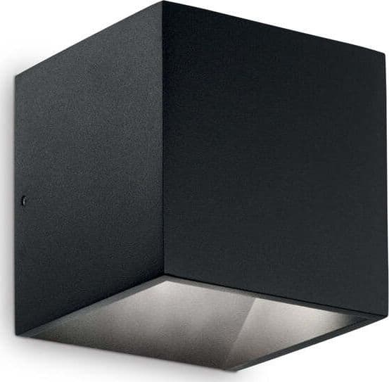 Applique-Moderna-Rubik-Alluminio-Nero-1-Luce-8,5W-4000K-Luce-Naturale